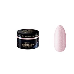 "Divine Nails" Tiximani Pink Glow statybinis gelis, 15 ml kaina ir informacija | Manikiūro, pedikiūro priemonės | pigu.lt