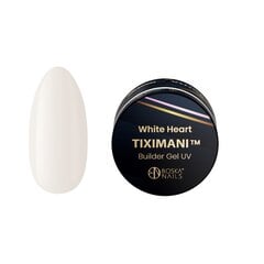 Divine Nails Tiximani White Heart Builder Gel, 15 мл цена и информация | Средства для маникюра и педикюра | pigu.lt