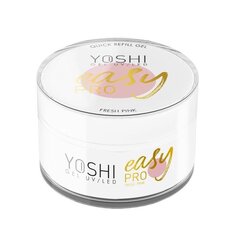 Gelis nagams Yoshi Easy Pro, Fresh Pink, 50 ml kaina ir informacija | Nagų lakai, stiprintojai | pigu.lt