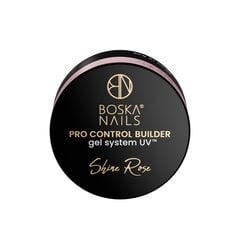 "Boska Nails Pro Control Bulder Gel System UV Shine Rose", 30 ml kaina ir informacija | Nagų lakai, stiprintojai | pigu.lt