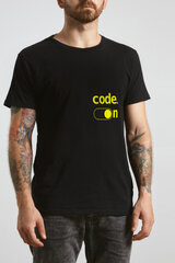 Marškinėliai Ctrl+"Code.on" CNTRLB10054_S kaina ir informacija | Vyriški marškinėliai | pigu.lt