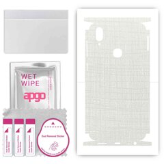 Apgo White Fabric Wrap kaina ir informacija | Apsauginės plėvelės telefonams | pigu.lt