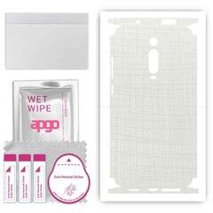 Apgo White Fabric Wrap kaina ir informacija | Apsauginės plėvelės telefonams | pigu.lt