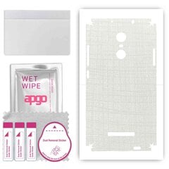 Apgo White Fabric Wrap kaina ir informacija | Apsauginės plėvelės telefonams | pigu.lt