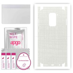 Apgo White Fabric Wrap kaina ir informacija | Apsauginės plėvelės telefonams | pigu.lt