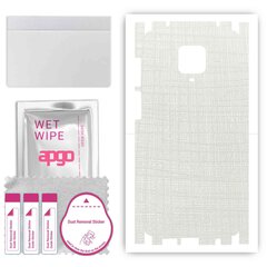 Apgo White Fabric Wrap kaina ir informacija | Apsauginės plėvelės telefonams | pigu.lt