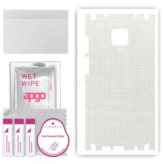 Apgo White Fabric Wrap kaina ir informacija | Apsauginės plėvelės telefonams | pigu.lt