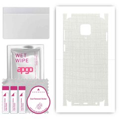 Apgo White Fabric Wrap kaina ir informacija | Apsauginės plėvelės telefonams | pigu.lt