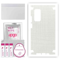 Apgo White Fabric Wrap kaina ir informacija | Apsauginės plėvelės telefonams | pigu.lt