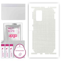 Apgo White Fabric Wrap kaina ir informacija | Apsauginės plėvelės telefonams | pigu.lt