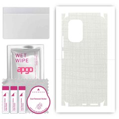 Apgo White Fabric Wrap kaina ir informacija | Apsauginės plėvelės telefonams | pigu.lt