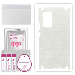 Apgo White Fabric Wrap kaina ir informacija | Apsauginės plėvelės telefonams | pigu.lt