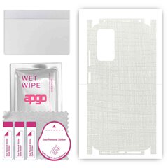 Apgo White Fabric Wrap kaina ir informacija | Apsauginės plėvelės telefonams | pigu.lt