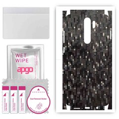 Apgo Carbon Black Pixel Wrap цена и информация | Google Pixel 3a - 3mk FlexibleGlass Lite™ защитная пленка для экрана | pigu.lt