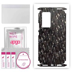 Apgo Carbon Black Pixel Wrap цена и информация | Google Pixel 3a - 3mk FlexibleGlass Lite™ защитная пленка для экрана | pigu.lt