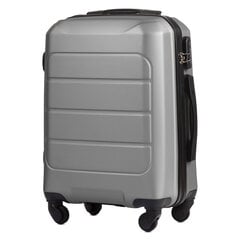 Mažas lagaminas Gannet, S, pilkas kaina ir informacija | Lagaminai, kelioniniai krepšiai | pigu.lt