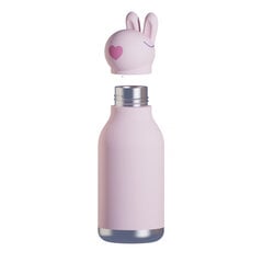 Asobu Bestie Bunny 460 ml izoliuotas butelis su šiaudeliu kaina ir informacija | Gertuvės | pigu.lt