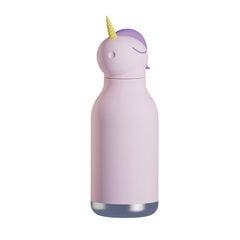 "Asobu Unicorn Bestie" - 460 ml izoliacinis butelis su šiaudeliu kaina ir informacija | Gertuvės | pigu.lt