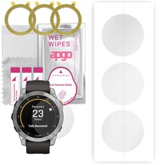 Apgo Hydrogel Screen Protector 3 vnt. kaina ir informacija | Išmaniųjų laikrodžių ir apyrankių priedai | pigu.lt