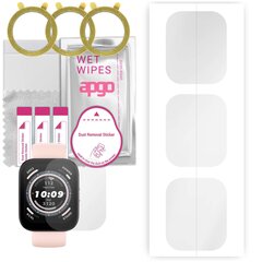 Apgo Hydrogel Screen Protector 3 vnt. kaina ir informacija | Išmaniųjų laikrodžių ir apyrankių priedai | pigu.lt