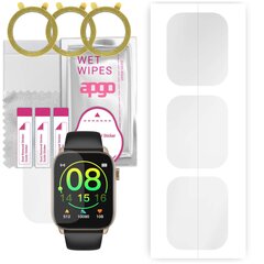 Apgo Hydrogel Screen Protector 3vnt. kaina ir informacija | Išmaniųjų laikrodžių ir apyrankių priedai | pigu.lt