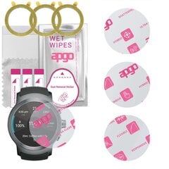Apgo Hybrid Glass 3 vnt. kaina ir informacija | Išmaniųjų laikrodžių ir apyrankių priedai | pigu.lt