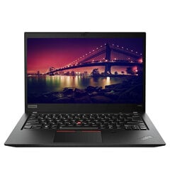 Lenovo ThinkPad T490s 14 Touch 1920x1080 i7-8665U 8GB 256SSD M.2 NVME WIN11Pro RENEW цена и информация | Ноутбуки | pigu.lt