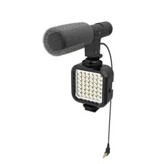 Digipower Light &amp; Microphone 2PC Video Blogging цена и информация | Микрофоны | pigu.lt