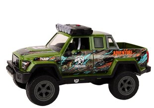 Žaislinis medžioklės automobilis su priedais Off-road Lean Toys, 3 d kaina ir informacija | Žaislai berniukams | pigu.lt