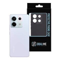 OBAL:ME Matte TPU Cover for Xiaomi Redmi Note 13 Pro 5G Black цена и информация | Чехлы для телефонов | pigu.lt