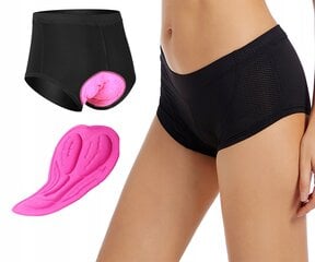 BIKE SHORTS Boksininkų šortai su geliniu įdėklu XXL S25-XXL-BLACK kaina ir informacija | Sportinė apranga vyrams | pigu.lt