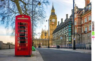 Набор 5D DIAMOND EMBROIDERY 100*150 Лондон BIG BEN цена и информация | Алмазная мозаика | pigu.lt