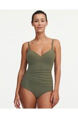 Vientisas maudymosi kostiumėlis moterims Chantelle 776865, žalias kaina ir informacija | Maudymosi kostiumėliai | pigu.lt