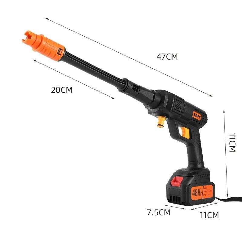 Akumuliatorinis plovimo įrenginys Eafc JQ56 цена и информация | Plovimo įranga | pigu.lt