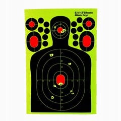 Диски SHOOTING Диски самоклеящиеся SPLATTER STICKERS 37x24cm 10x цена и информация | Охотничьи принадлежности | pigu.lt