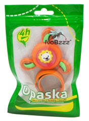 NoBzzz® - шарнирная лента от комаров оранжевого цвета nbzz-obr-orange-2a цена и информация | Средства от комаров и клещей | pigu.lt