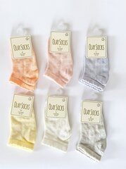 Комплект носков для девочек,OlaySocks, 1-2 года цена и информация | Колготки, носочки для новорожденных | pigu.lt