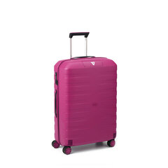 Средний чемодан Roncato BoxSport, M, розовый цена и информация | Чемоданы, дорожные сумки | pigu.lt