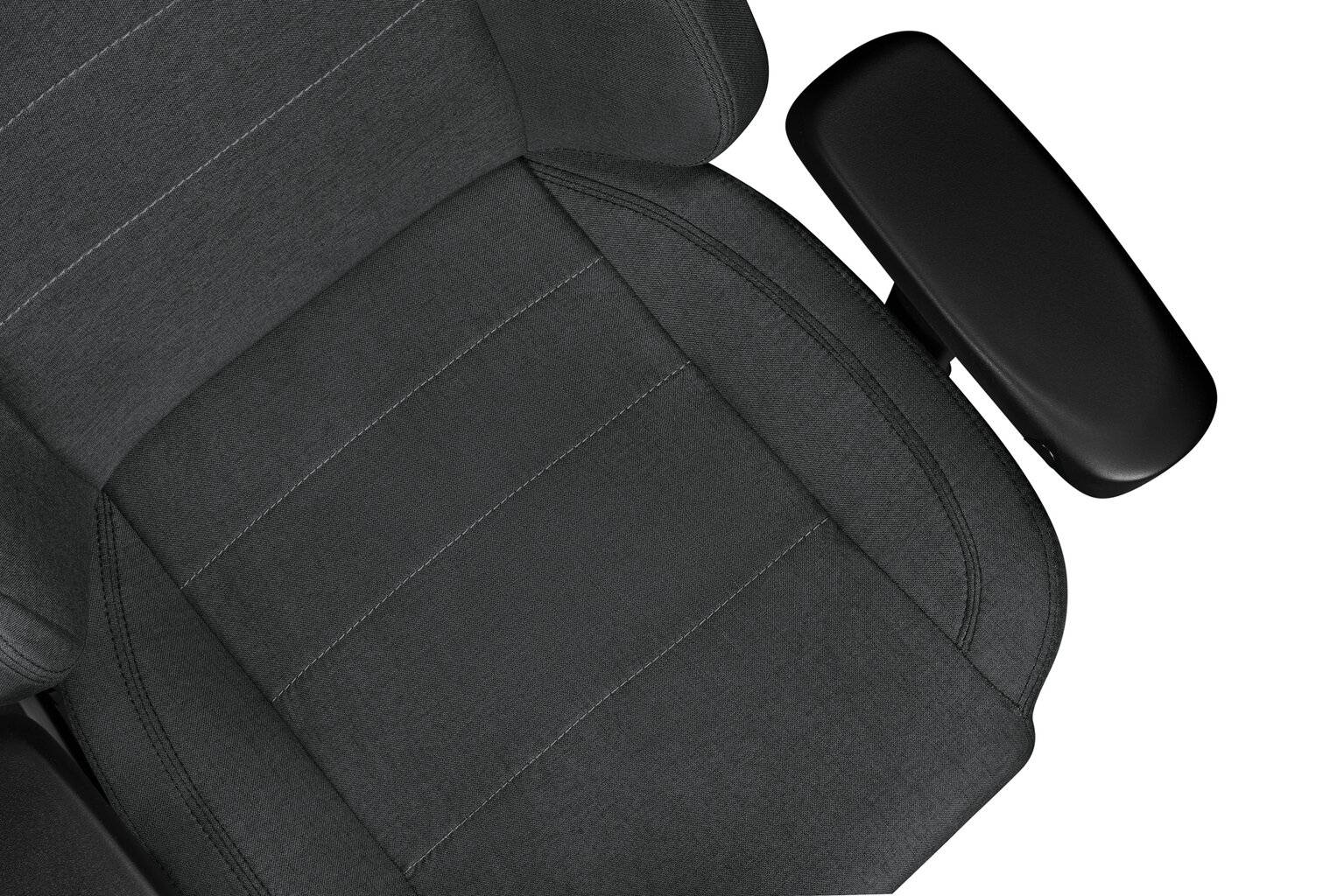 Kompiuterio kėdė Yumisu 2054 Magnetic Gray Black, kompiuterinių žaidimų žaidėjams, medžiaginis apmušalas, pilka/juoda kaina ir informacija | Biuro kėdės | pigu.lt