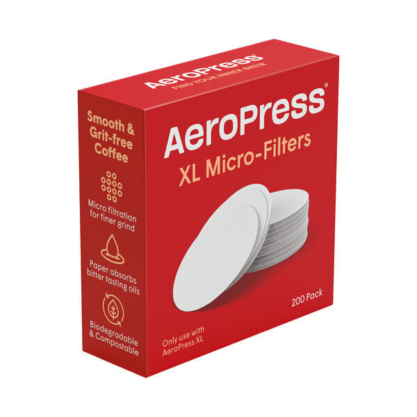 AeroPress XL, 200 vnt. kaina ir informacija | Priedai kavos aparatams | pigu.lt