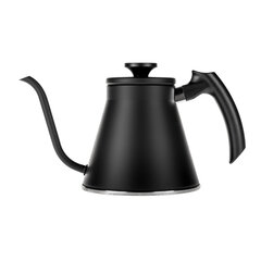 Чайник с капельницей Hario V60 Fit Black - объем 1,2 л цена и информация | Аксессуары для кофейных аппаратов | pigu.lt