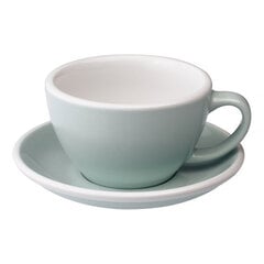 Loveramics Egg Cafe Latte Cup and Saucer 300ml - River Blue цена и информация | Стаканы, фужеры, кувшины | pigu.lt