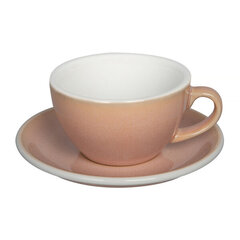 Чашка и блюдце для капучино Rose Loveramics Egg Cappuccino Cup and Saucer 200 мл цена и информация | Стаканы, фужеры, кувшины | pigu.lt