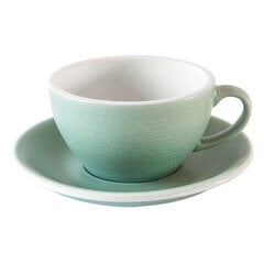 Emerald Loveramics Egg Cappuccino Cup and Saucer 250ml цена и информация | Стаканы, фужеры, кувшины | pigu.lt