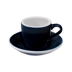 Loveramics Egg Denim Espresso Cup and Saucer 80ml цена и информация | Стаканы, фужеры, кувшины | pigu.lt