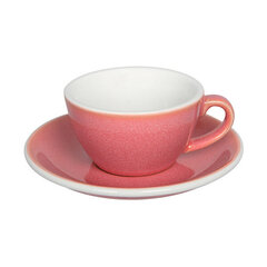 Berry Loveramics Egg - Sleek 150ml Flat White Cup and Saucer цена и информация | Стаканы, фужеры, кувшины | pigu.lt