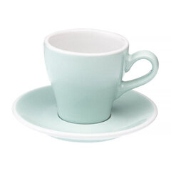 Loveramics Tulip Cappuccino Cup and Saucer 180ml - River Blue цена и информация | Стаканы, фужеры, кувшины | pigu.lt