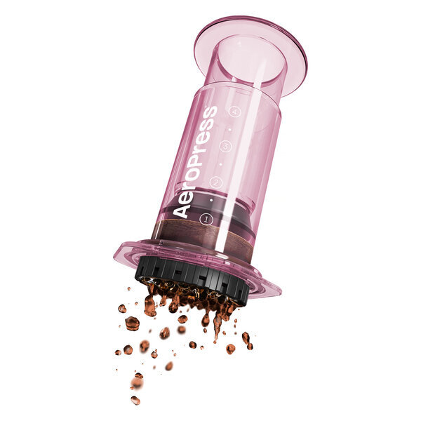 AeroPress Clear Pink Brewer цена и информация | Kavamalės | pigu.lt