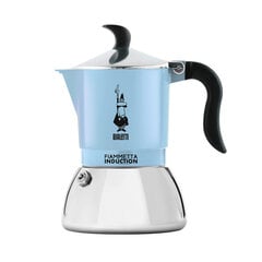 "Bialetti Primavera Fiammetta" 2 puodelių šviesiai mėlyna цена и информация | Чайники, кофейники | pigu.lt