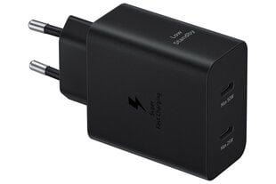 Ład. siec. Samsung EP-T5020XBEGEU PD 50W Super Fast Charge czarny|black цена и информация | Зарядные устройства для телефонов | pigu.lt